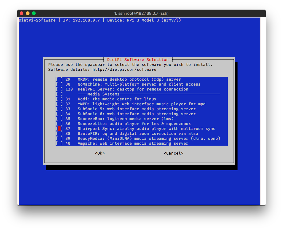 Installation and optimization of “Audiophonics ES9028Q2M”